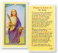  "Prayer in Honor of St. Lucy" Laminated Prayer/Holy Card (25 pc) 