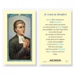  \"St. Louis De Montfort\" Laminated Prayer/Holy Card (25 pc) 