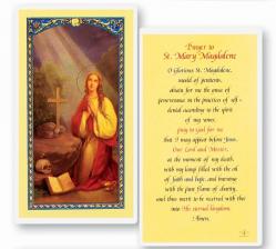  \"Prayer to St. Mary Magdalene\" Laminated Prayer/Holy Card (25 pc) 