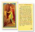  "Novena to St. Philomena" Laminated Prayer/Holy Card (25 pc) 