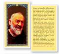  "Prayer to Saint Pio of Pietrelcina" Laminated Prayer/Holy Card (25 pc) 