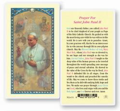  \"Prayer for Saint Pope John Paul II\" Laminated Prayer/Holy Card (25 pc) 