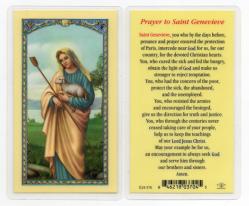  \"Prayer to Saint Genevieve\" Laminated Prayer/Holy Card (25 PC) 