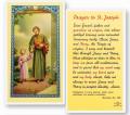  "Prayer to St. Joseph" Laminated Prayer/Holy Card (25 pc) 