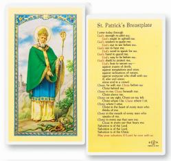  \"St. Patrick\'s Breastplate\" Laminated Prayer/Holy Card (25 pc) 