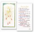  PRAYER FOR LIGHT HOLY CARD (25 pc) 