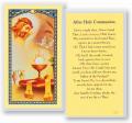  "After Holy Communion" Laminated Prayer/Holy Card (25 pc) 