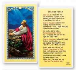  \"My Daily Prayer\" Laminated Prayer/Holy Card (25 pc) 
