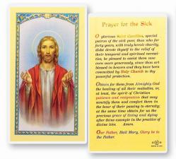  \"Prayer for the Sick\" Laminated Prayer/Holy Card (25 pc) 