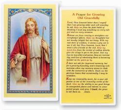  \"A Prayer for Growing Old Gracefully\" Laminated Prayer/Holy Card (25 pc) 