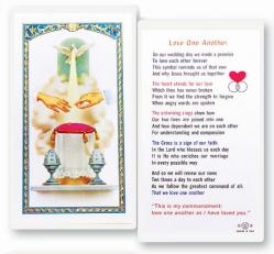  \"Love One Another\" Laminated Prayer/Holy Card (25 pc) 