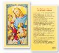  "TEN COMMANDMENTS - SCHOOL KIDS" Laminated Prayer/Holy Card (25 pc) 