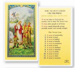  \"The Scout Oath or Promise\" Laminated Prayer/Holy Card (25 pc) 