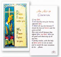  \"An Act of Contrition\" Laminated Prayer/Holy Card (25 pc) 