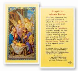  \"Prayer to Obtain Favors\" Laminated Prayer/Holy Card (25 pc) 