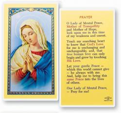  \"Prayer\" Laminated Prayer/Holy Card (25 pc) 