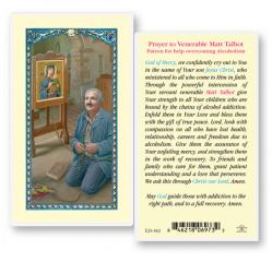  MATT TALBOT LAMINATED PRAYER/HOLY CARD (25 PC) 