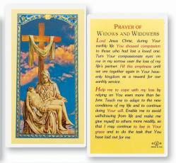  \"Prayer of Widows and Widowers\" Laminated Prayer/Holy Card (25 pc) 