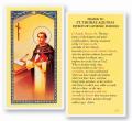  "Prayer to St. Thomas Aquinas" Laminated Prayer/Holy Card (25 pc) 