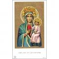  "Our Lady of Czestochowa" Icon Prayer/Holy Card (Paper/100) 