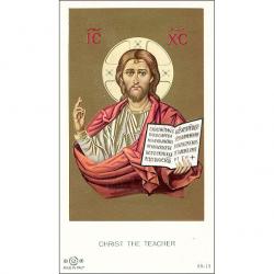  \"Christ the Teacher\" Icon Prayer/Holy Card (Paper/100) 