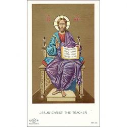  \"Jesus Christ the Teacher\" Icon Prayer/Holy Card (Paper/100) 