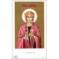  "St. Paraskevia" Icon Prayer/Holy Card (Paper/100) 