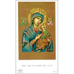  \"Our Lady of Perpetual Help\" Icon Prayer/Holy Card (Paper/100) 