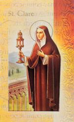  BIOGRAPHY OF SAINT CLARE (10 PC) 
