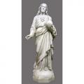 Sacred Heart of Jesus to the World Statue in Fiberglass, 62"H 