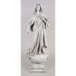  Immaculate/Sacred Heart of Mary Statue in Fiberglass, 39"H 
