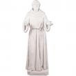  St. Francis of Assisi Pleading Statue in Fiberglass, 64"H 