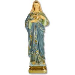  Immaculate Heart of Mary Statue in Fiberglass, 16\"H 