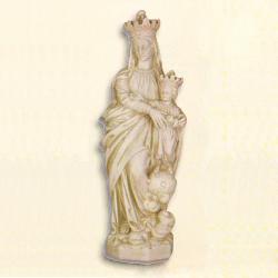 Our Lady Queen of Heaven & Child Statue in Fiberglass, 27\"H 