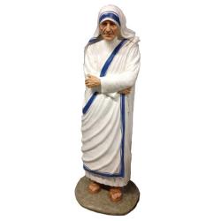  St. Mother Teresa of Calcutta Statue in Fiberglass, 61\"H 