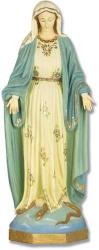  Our Lady of Grace Statue in Fiberglass, 25\"H 