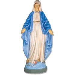  Our Lady of Grace Statue in Fiberglass, 42\"H 