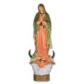  Our Lady of Guadalupe Statue in Fiberglass, 32"H 