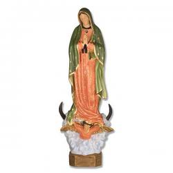  Our Lady of Guadalupe Statue in Fiberglass, 32\"H 