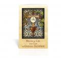  CHALICE WITH STAINED GLASS BACKGROUND GREETING CARD (10 PC) 