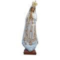 Our Lady of Fatima Heart Statue in Resin/Marble Composite - 48"H 