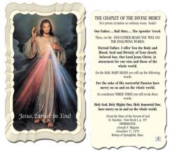  \"The Divine Mercy\" Prayer/Holy Card (Paper/50) 
