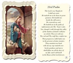  \"23rd Psalm\" Prayer/Holy Card (Paper/50) 