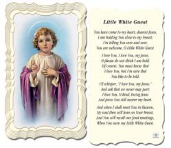  \"Little White Guest\" Prayer/Holy Card (Paper/50) 