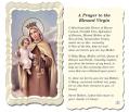  "A Prayer to the Blessed Virgin, Our Lady of Mount Carmel" Prayer/Holy Card (Paper/50) 