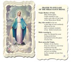  \"Prayer to Our Lady of the Miraculous Medal\" Prayer/Holy Card (Paper/50) 