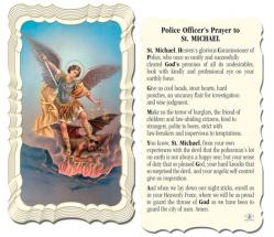 \"Police Officers Prayer to St. Michael\" Prayer/Holy Card (Paper/50) 
