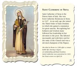  \"Saint Catherine of Siena\" Prayer/Holy Card (Paper/50) 