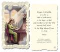  "Prayer to St. Cecelia" Prayer/Holy Card (Paper/50) 