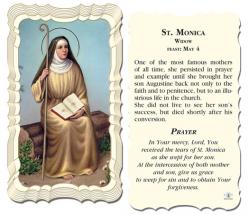 \"St. Monica, Widow\" Prayer/Holy Card (Paper/50) 